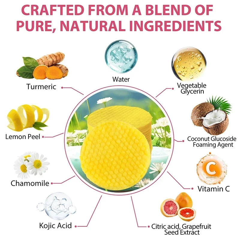 Turmeric Kojic Acid Exfoliating Cleansing Pads