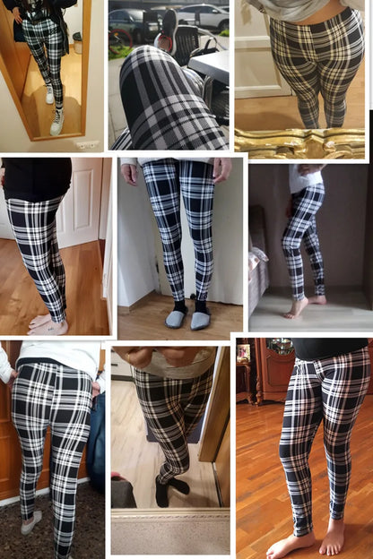 Camouflage Printed White Gray Sexy Women's Leggings